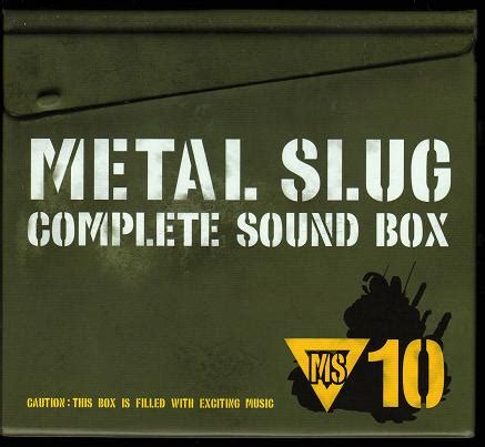 metal slug complete sond box|Metal Slug Complete Sound Box :: Review by George.